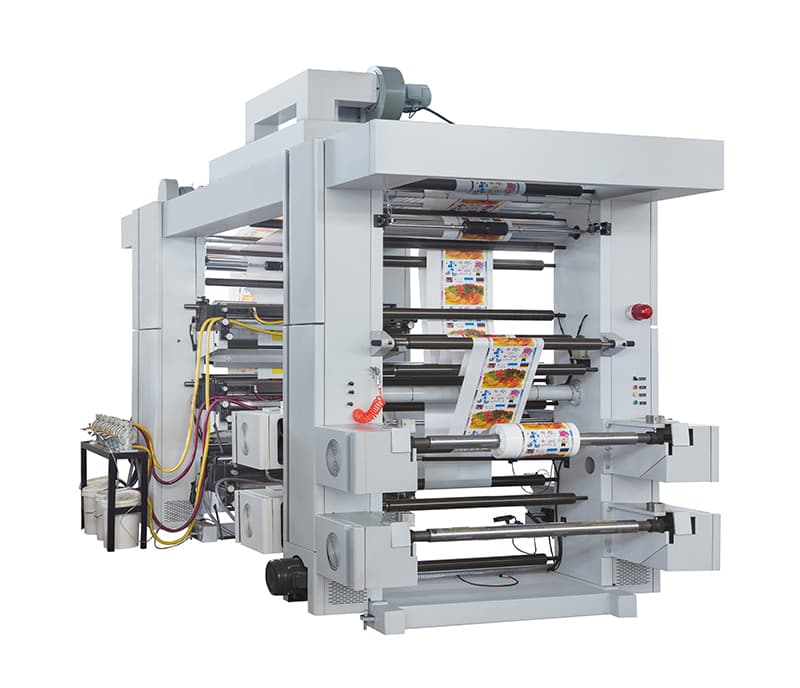 Flexo tiskarski stroj 6 barva